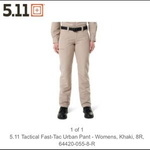 5.11 Women’s Tactical Fast-Tac Urban Pant, Size 10, Khaki